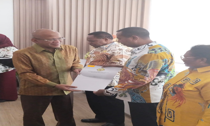 Entry Meeting BPK Pemeriksaan Atas Kepatuhan Belanja APBD Tahun 2022 dan Triwulan III APBD Tahun 2023 pada 4 DOB se-Tanah Papua