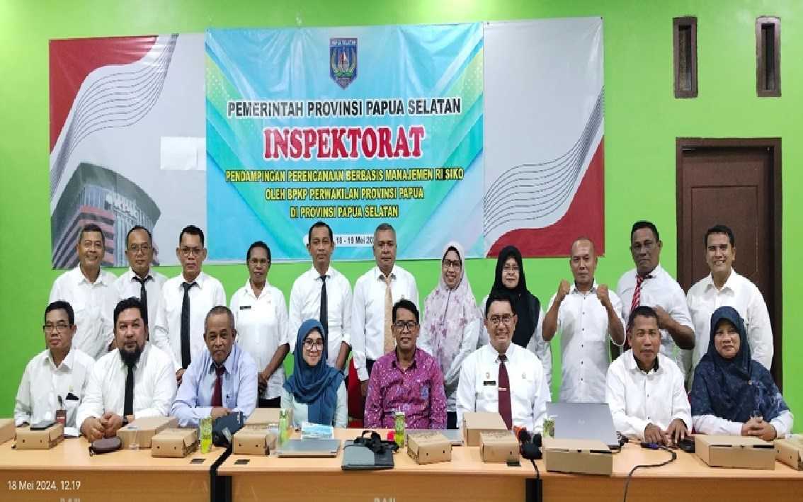 Inspektorat Provinsi Papua Selatan Gelar Workshop Pendampingan Perencanaan Berbasis Manajemen Risiko di Merauke 